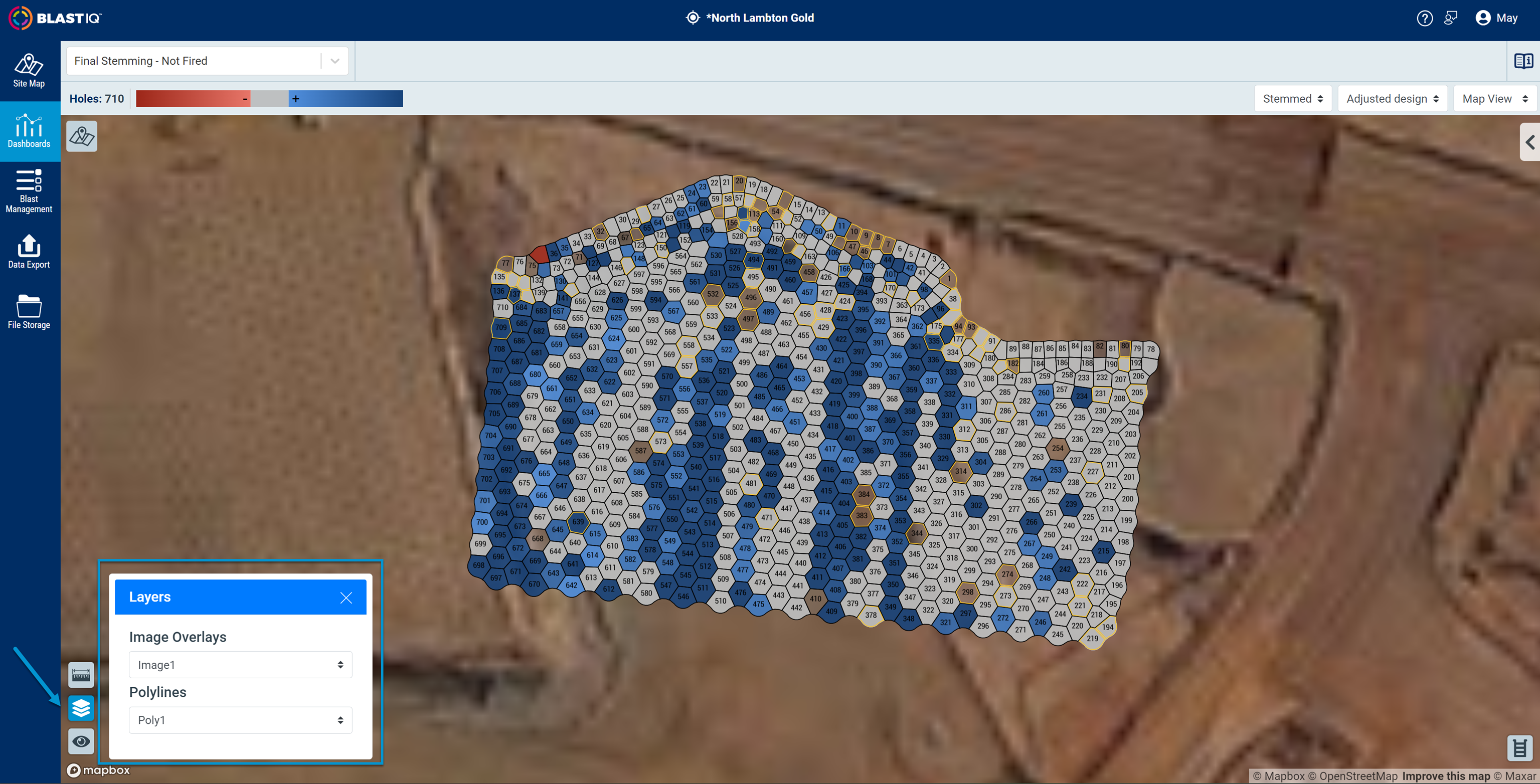 BlastIQ™ Insights - Final Stemming Length – Orica
